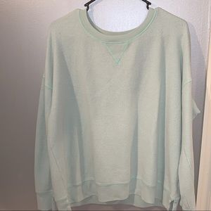 Cropped Blue Sweater